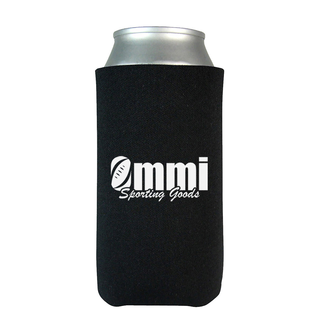 Slim Kan-Tastic Can Cooler, 8 oz - Black - Silk Screen