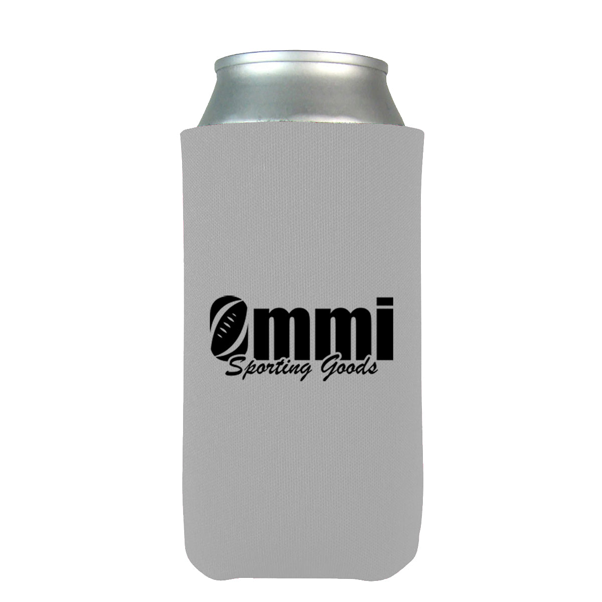 Slim Kan-Tastic Can Cooler, 8 oz - Gray - Silk Screen