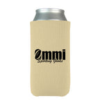 Slim Kan-Tastic Can Cooler, 8 oz - Khaki - Silk Screen