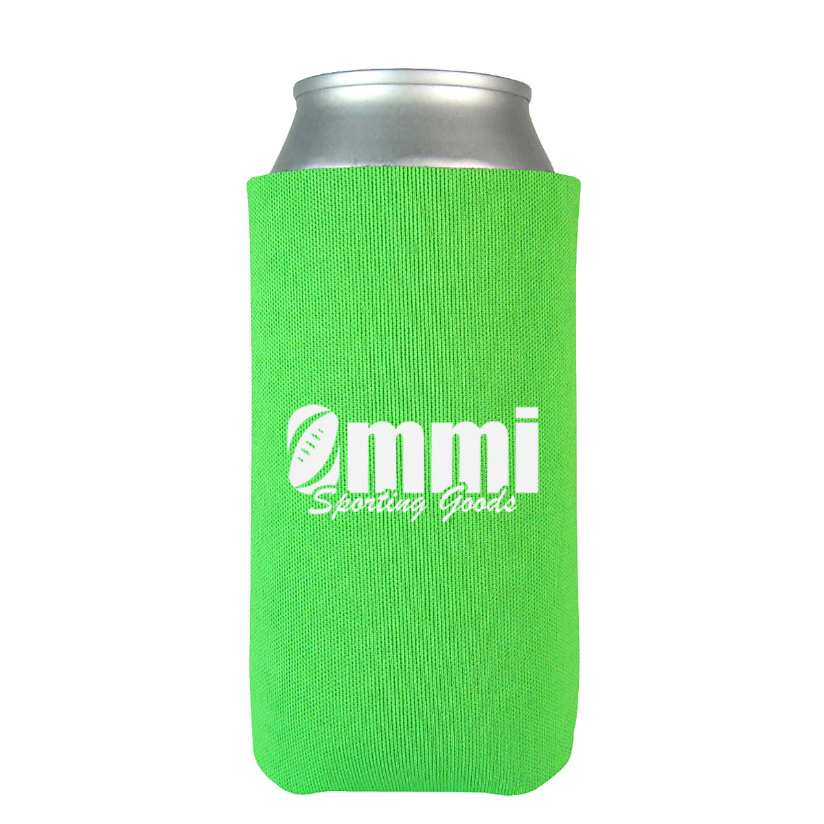 Slim Kan-Tastic Can Cooler, 8 oz - Lime Green - Silk Screen