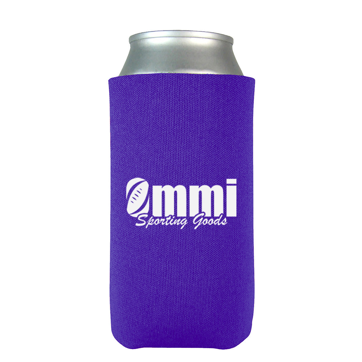 Slim Kan-Tastic Can Cooler, 8 oz - Purple - Silk Screen
