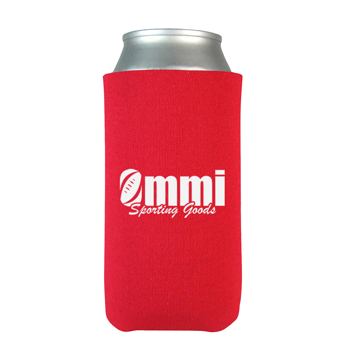 Slim Kan-Tastic Can Cooler, 8 oz - Red - Silk Screen