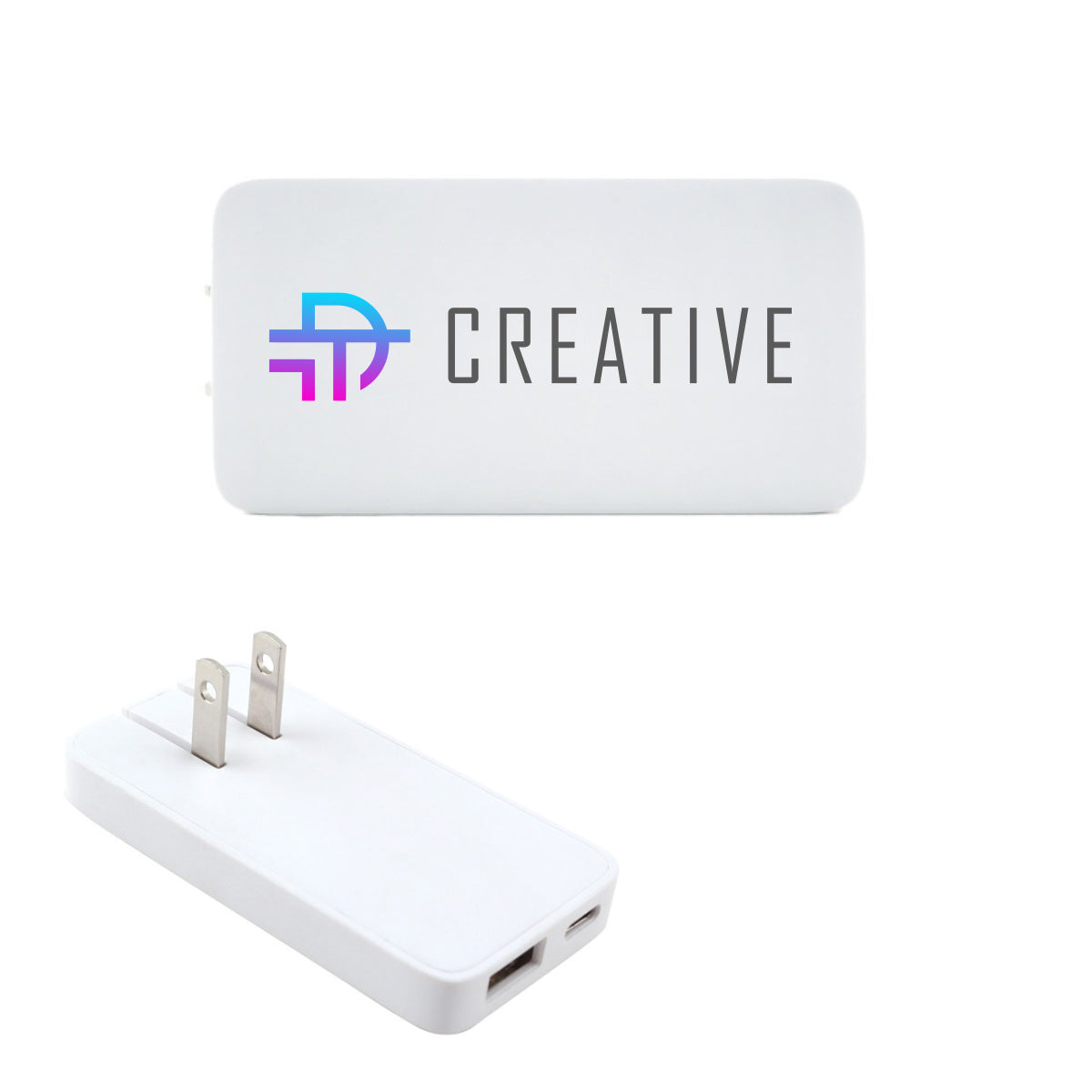 Slim Wall Charger, 20W - White - Colorbrite