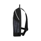 Slim Zip Backpack with Front Slash Pocket, Grey Transfer - Seattle Grey - View 3