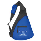 Sling Backpack, Budget - Royal Blue - Silk Screen