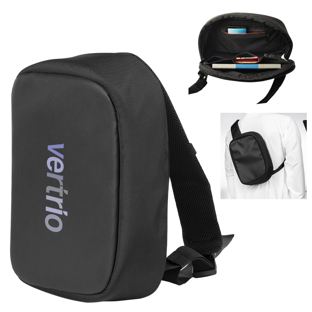 Sling Bag, Broadway - Black - Colorbrite