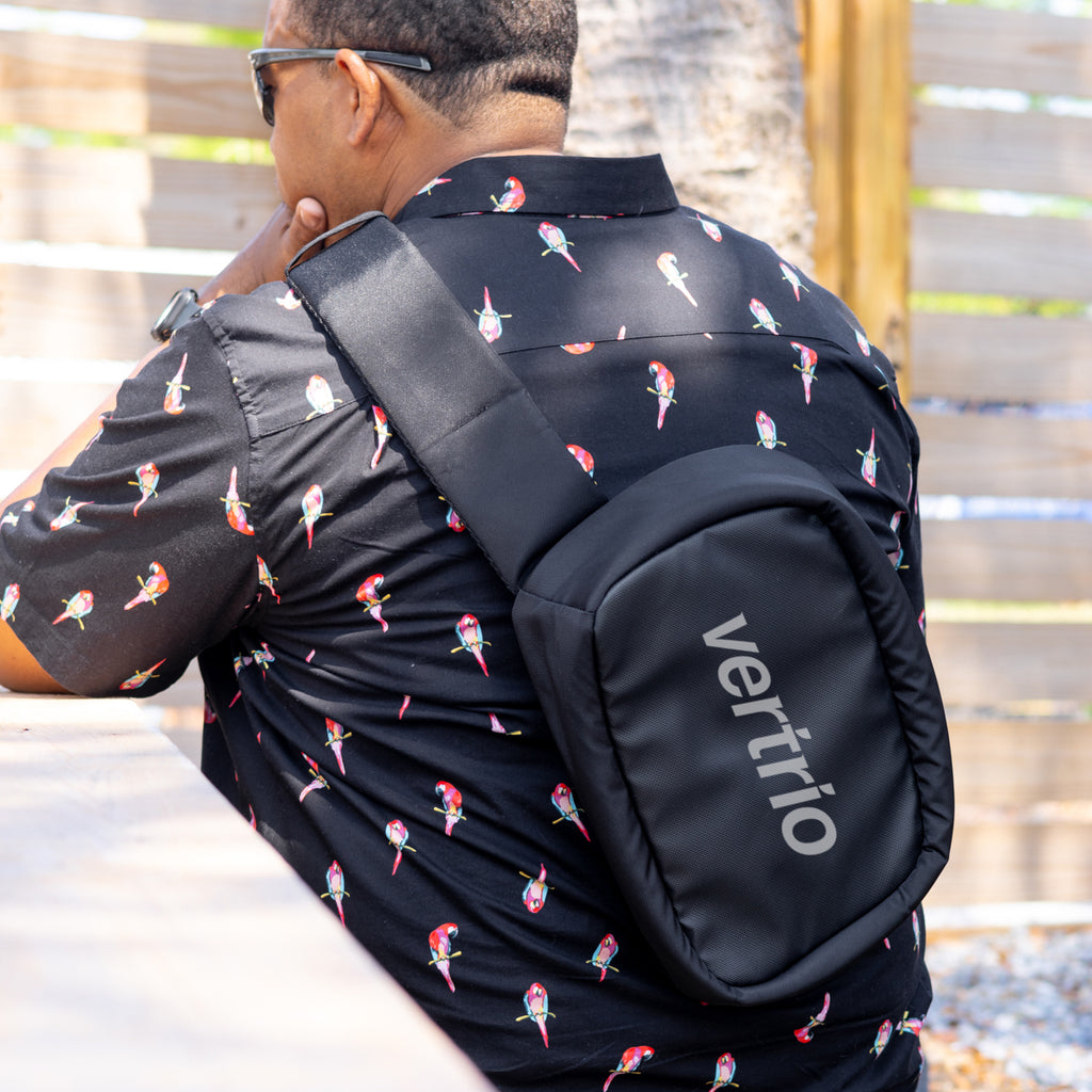 Sling Bag, Broadway - Black - Lifestyle_Transfer
