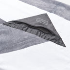 Slowtide Beach Towel with Zip Pocket, 60 x 30 Inches Embroidery - Porto Grey - View 2