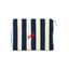 Slowtide Cabana Terry and Canvas Pouch Embroidery - Blue - View 1