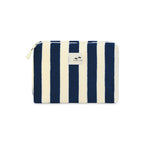 Slowtide Cabana Terry and Canvas Pouch Embroidery - Blue - View 2