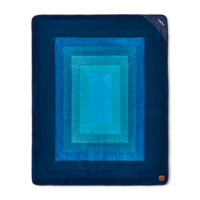 Slowtide Camp Blanket with Water Repellent Base, 58 x 72 Inches Embroidery