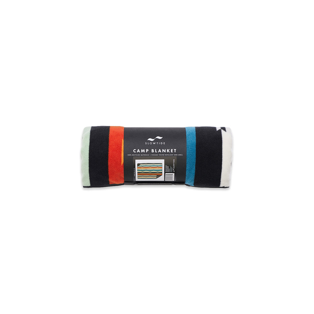 Slowtide Camp Blanket with Water Repellent Base, 58 x 72 Inches Transfer - Duvall Black - View 4