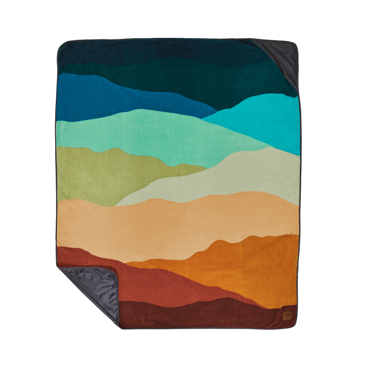 Slowtide Camp Blanket with Water Repellent Base, 58 x 72 Inches Transfer - Haleakala - View 1