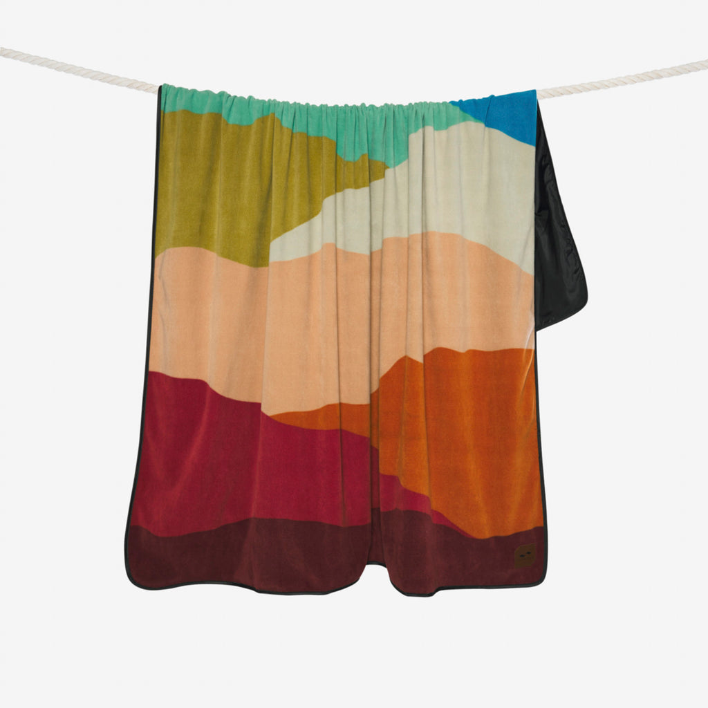 Slowtide Camp Blanket with Water Repellent Base, 58 x 72 Inches Transfer - Haleakala - View 4