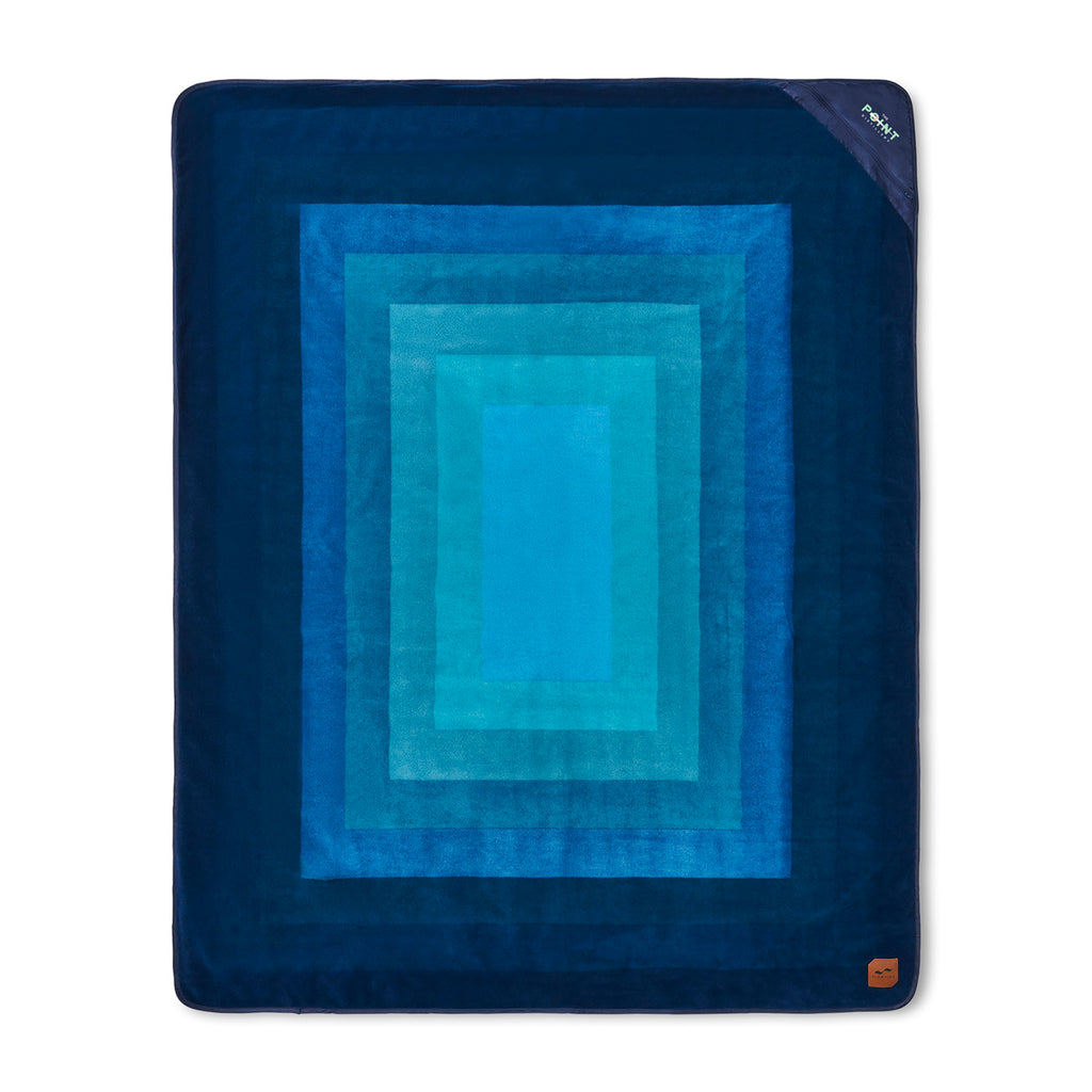Slowtide Camp Blanket with Water Repellent Base, 58 x 72 Inches Transfer - Mirage - View 1