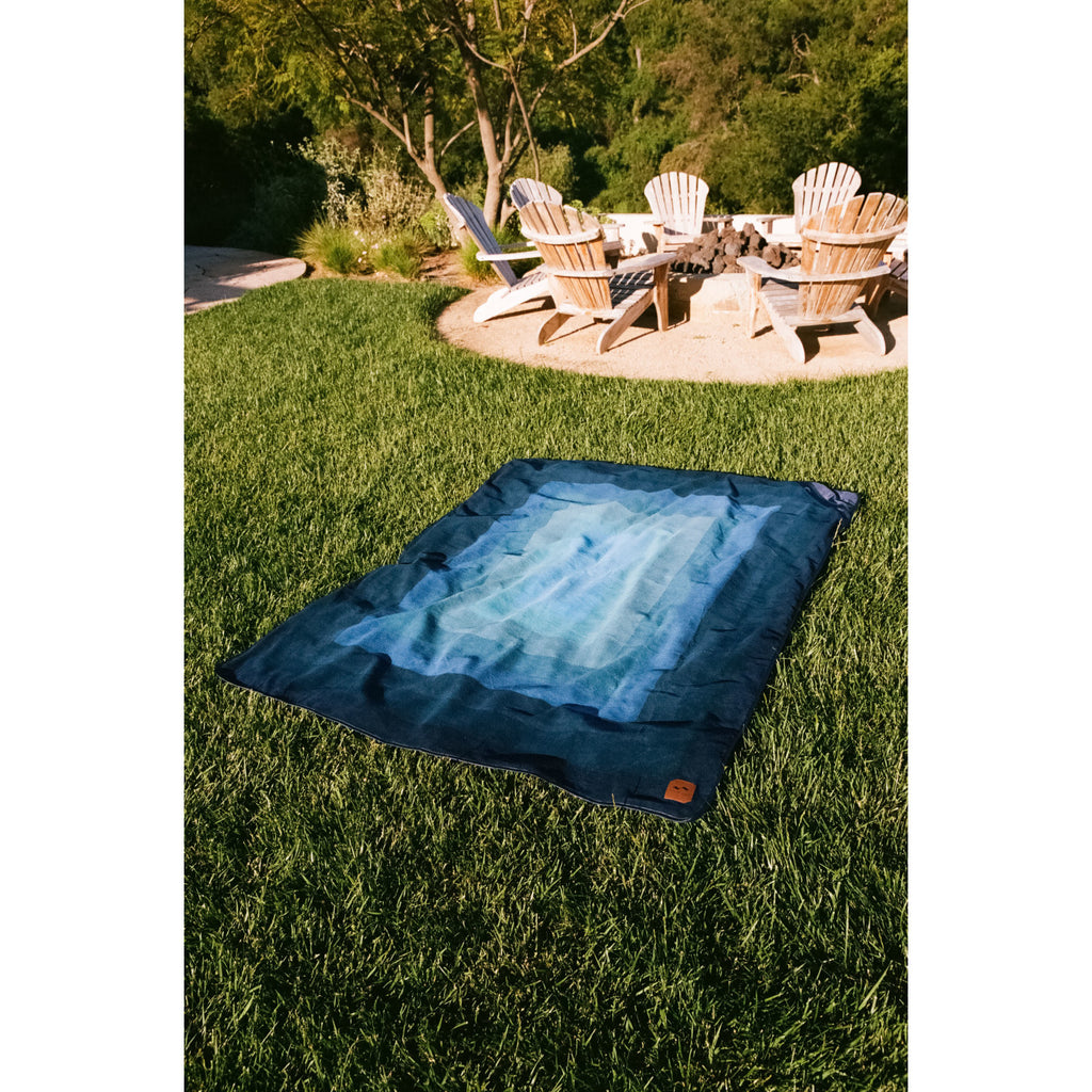 Slowtide Camp Blanket with Water Repellent Base, 58 x 72 Inches Transfer - Mirage - View 5
