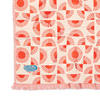 Slowtide Driftweave Turkish Towel, 38 x 73 Inches Embroidery - Cheyenne Sun - View 2