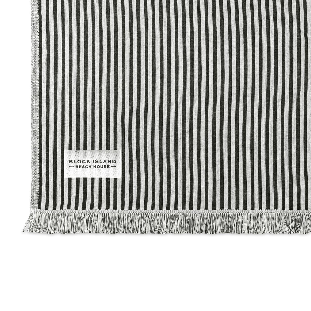Slowtide Driftweave Turkish Towel, 38 x 73 Inches Embroidery - Out of Office - View 2