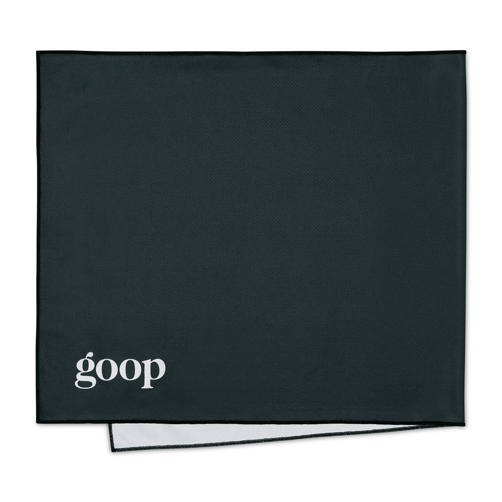 Slowtide Mesa Cooling Towel in Microfiber, 30 x 14 Inches Transfer - Black - View 2