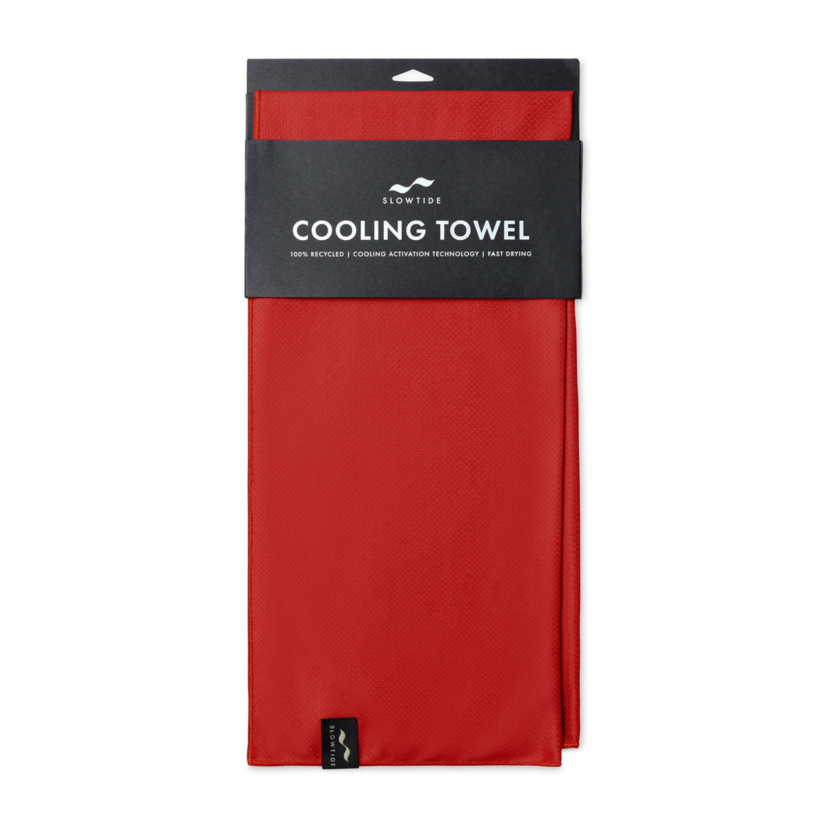 Slowtide Mesa Cooling Towel in Microfiber, 30 x 14 Inches Transfer - Red - View 3