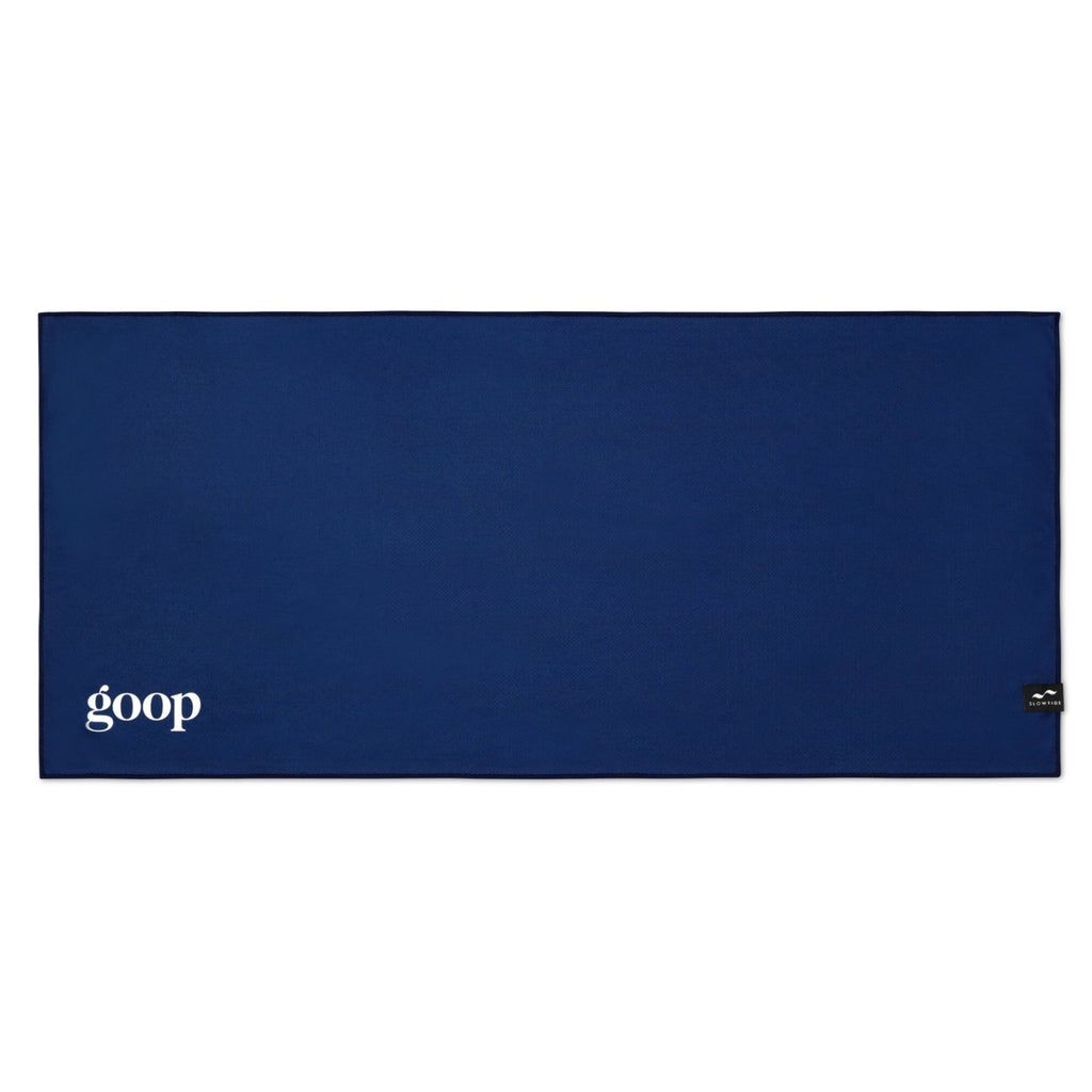 Slowtide Mesa Cooling Towel in Microfiber, 30 x 14 Inches Transfer - Royal Blue - View 1