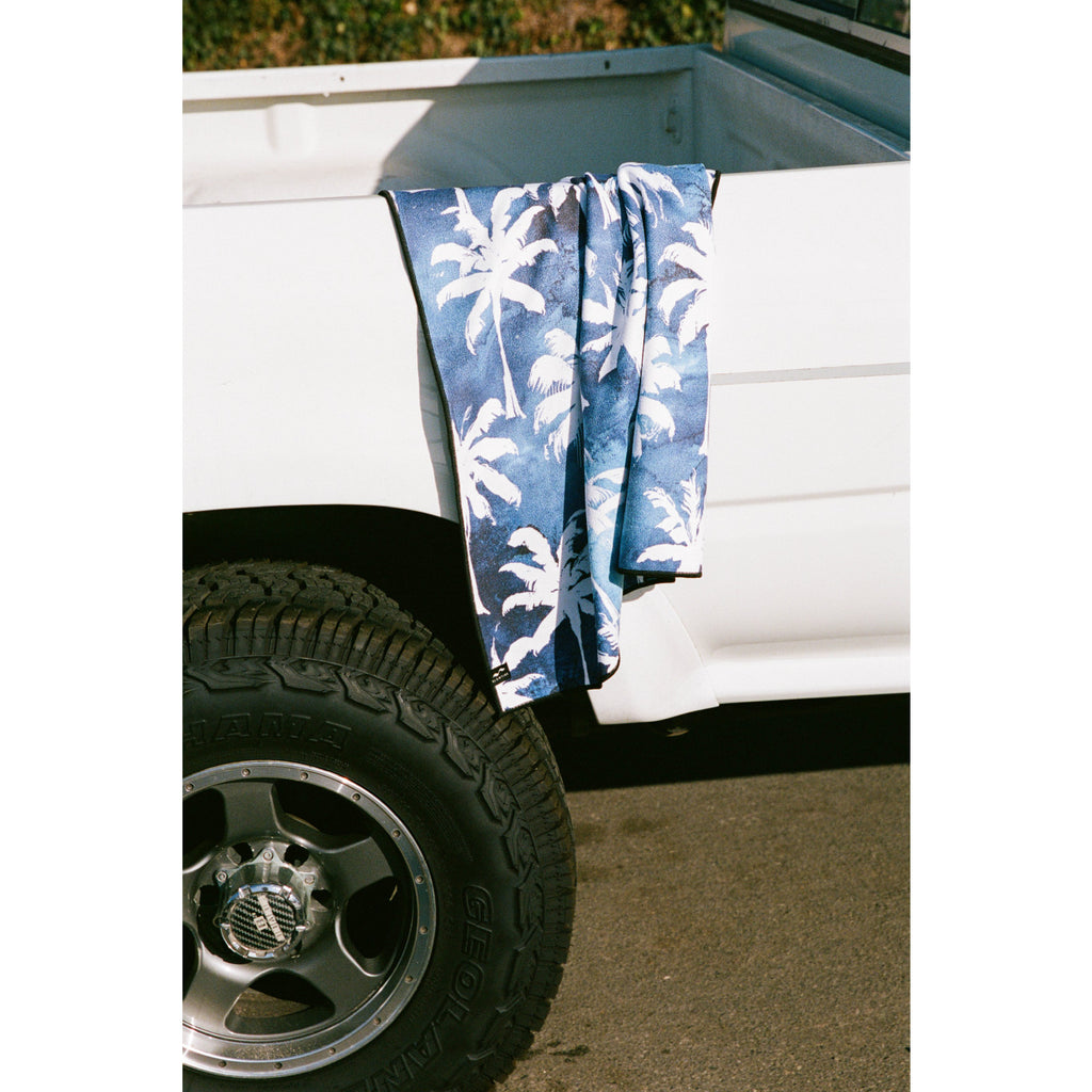 Slowtide Performance Quick-Dry Towel, 60 x 30 Inches Embroidery - Luca Palm Tie Die - View 7