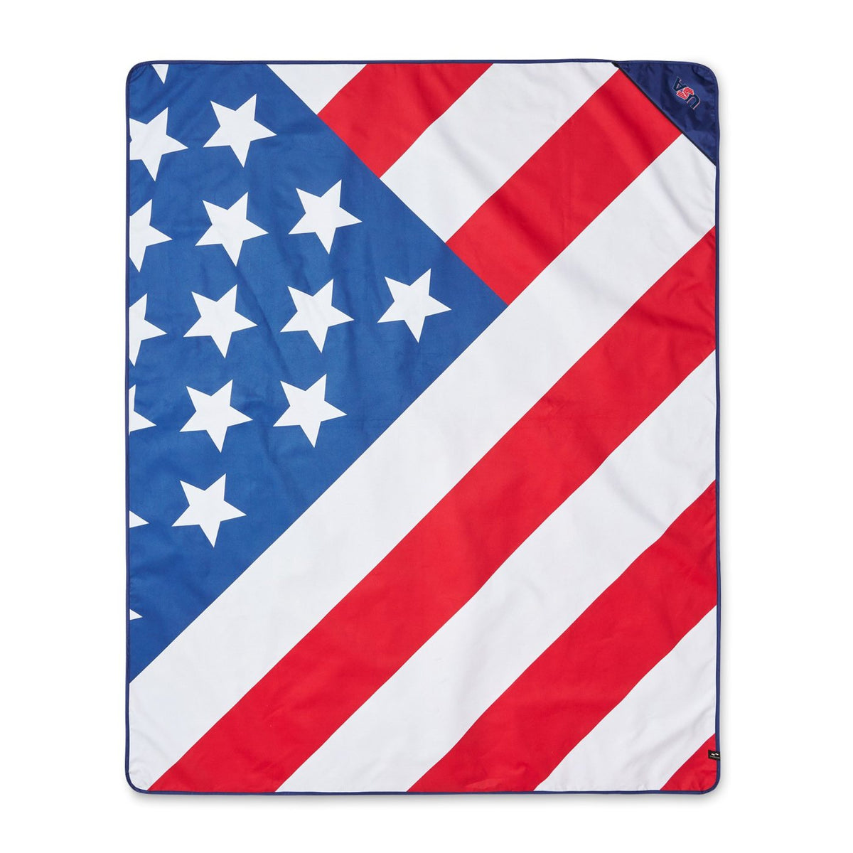 Slowtide Quick Dry Picnic Blanket, 60 x 72 Inches Transfer - American Flag - View 1