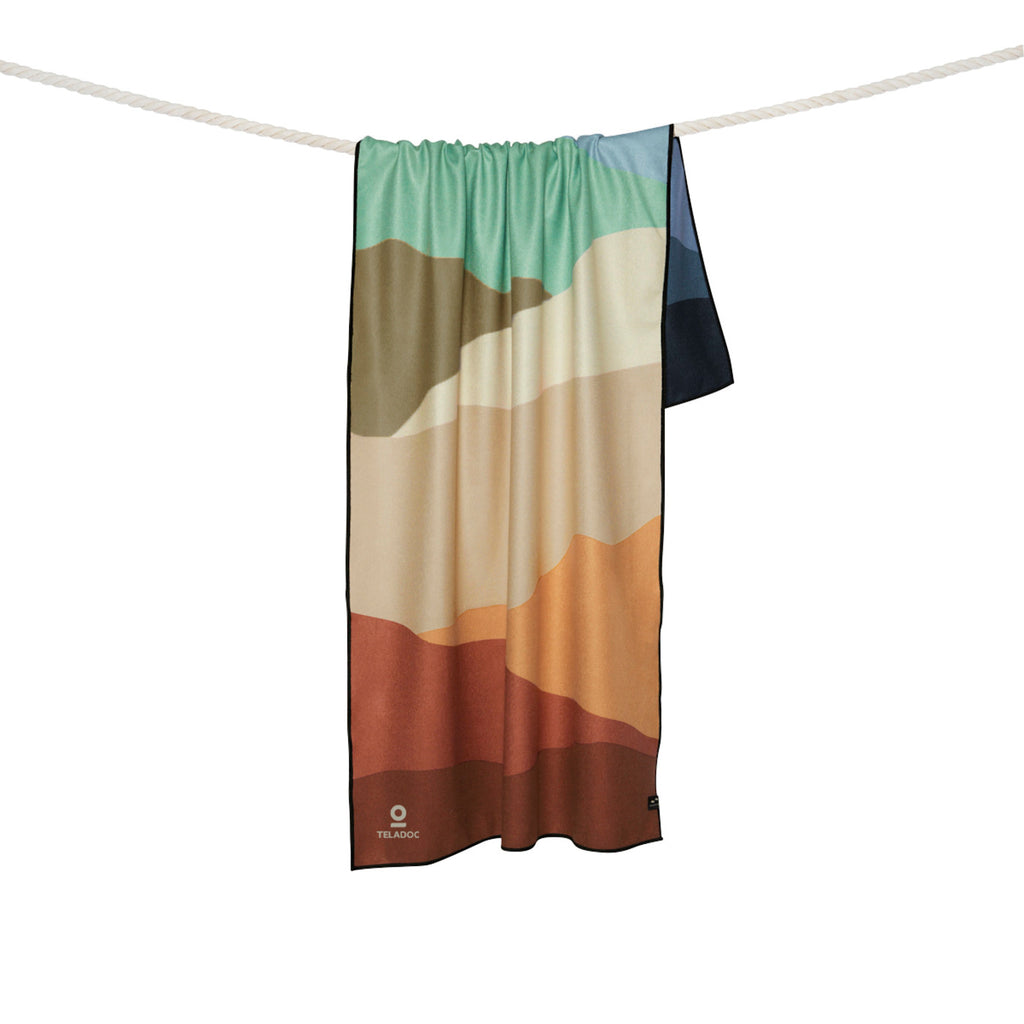 Slowtide Quick-Dry Yoga and Beach Towel, 60 x 30 Inches Transfer - Haleakala - View 3