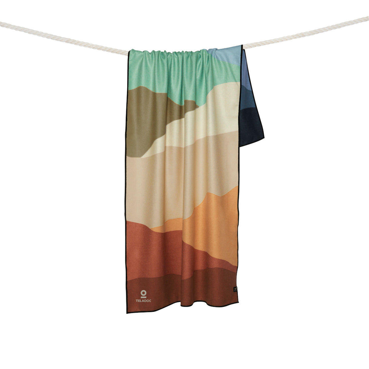 Slowtide Quick-Dry Yoga and Beach Towel, 60 x 30 Inches Transfer - Haleakala - View 3