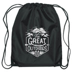 Small Hit Sports Pack in Recycled PET - Black - Silk Screen