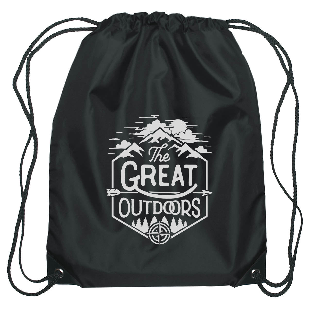 Small Hit Sports Pack in Recycled PET - Black - Silk Screen