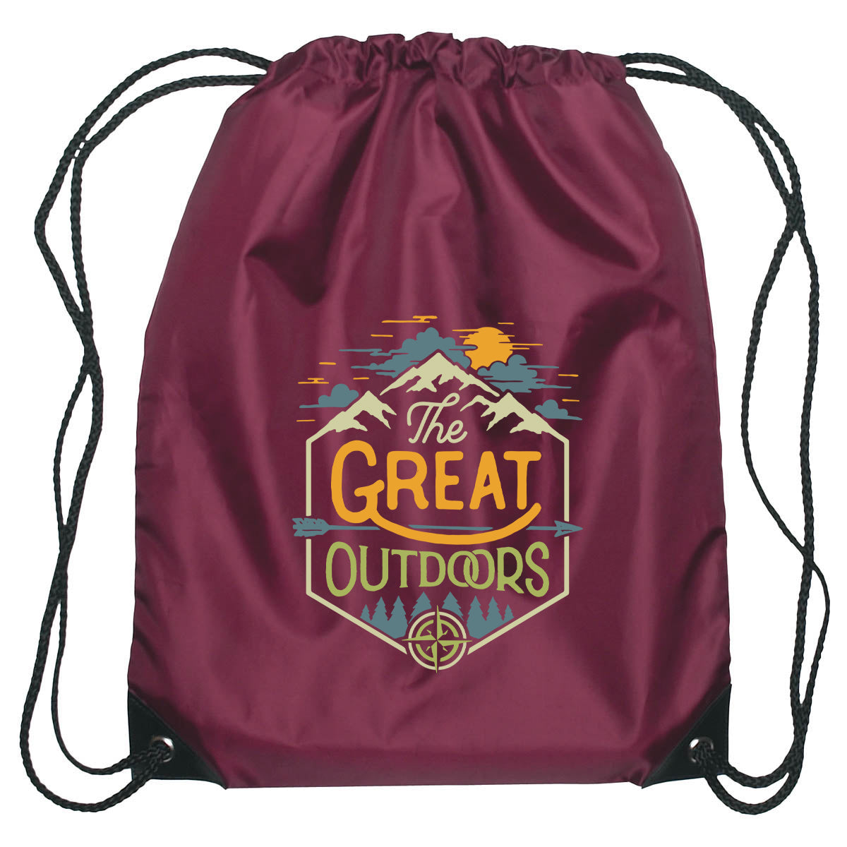 Small Hit Sports Pack in Recycled PET - Maroon - Colorbrite