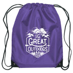 Small Hit Sports Pack in Recycled PET - Purple - Silk Screen