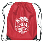 Small Hit Sports Pack in Recycled PET - Red - Silk Screen