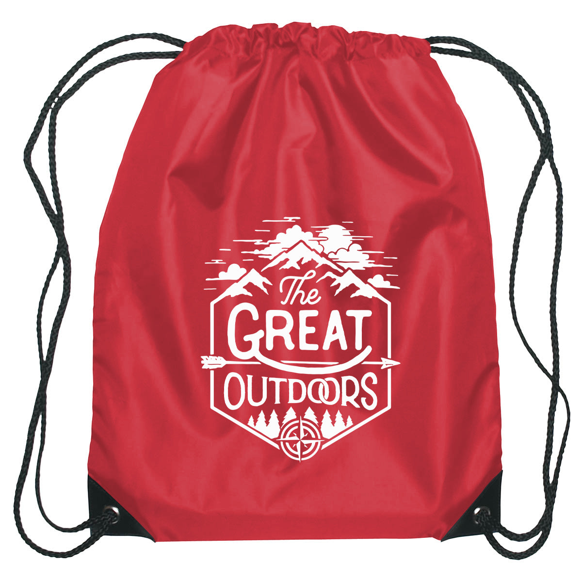Small Hit Sports Pack in Recycled PET - Red - Silk Screen