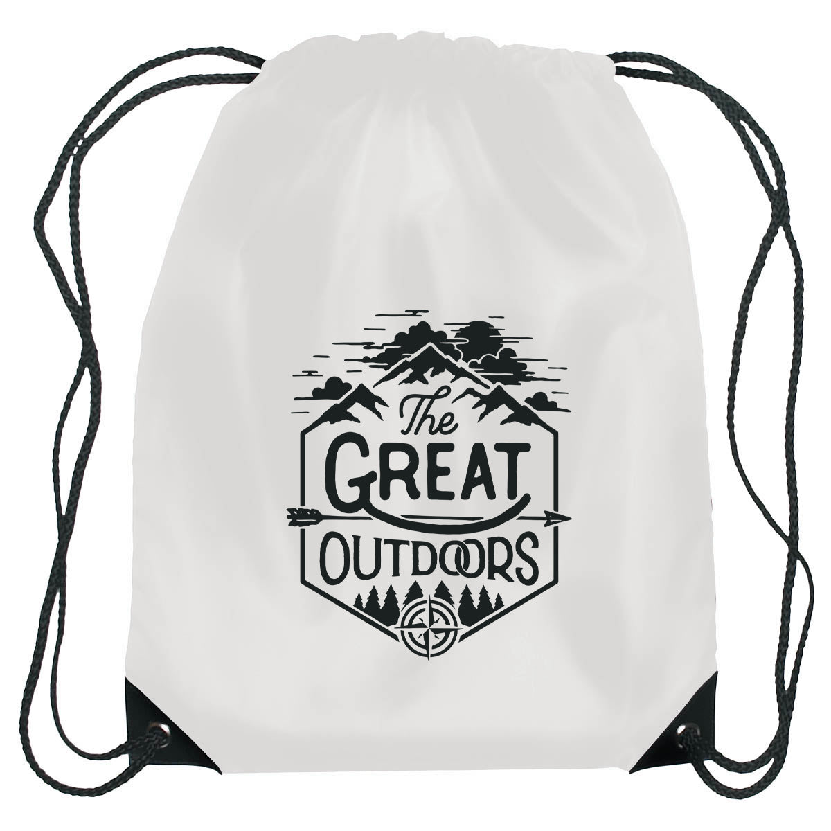 Small Hit Sports Pack in Recycled PET - White - Silk Screen
