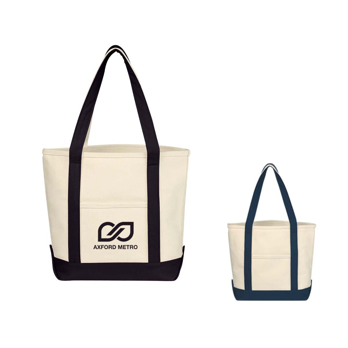 Small Starboard Cotton Canvas Tote Bag, 24 oz