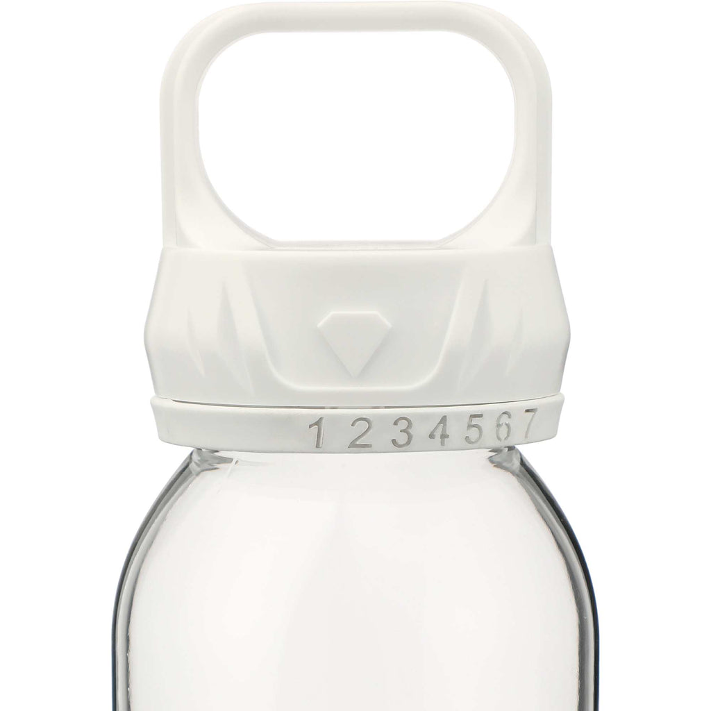 Smart Tritan Bottle with Hydration Counter Lid, 22 oz - Clear - Photo 2