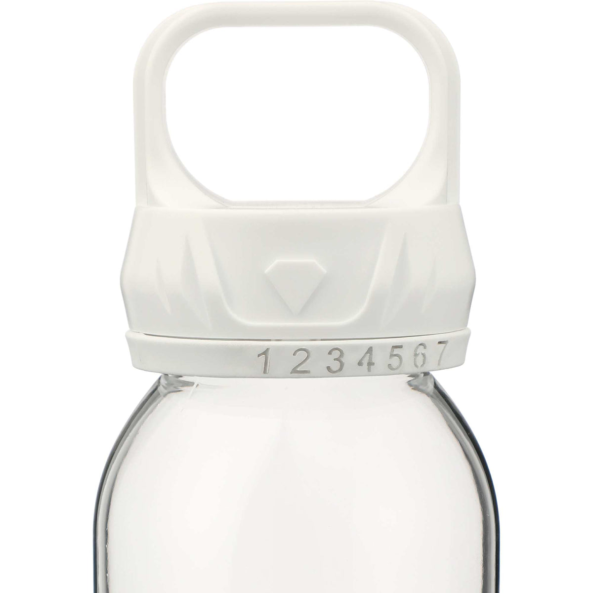 Smart Tritan Bottle with Hydration Counter Lid, 22 oz - Clear - Photo 2