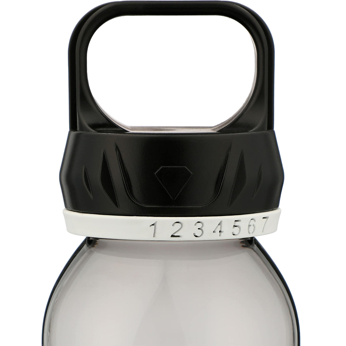 Smart Tritan Bottle with Hydration Counter Lid, 22 oz - Smoke - Photo 2
