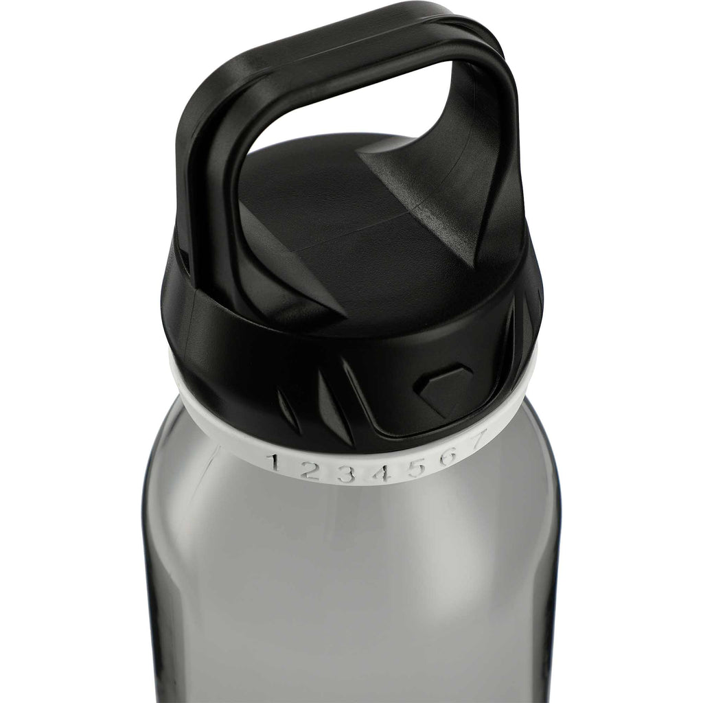 Smart Tritan Bottle with Hydration Counter Lid, 22 oz - Smoke - Photo