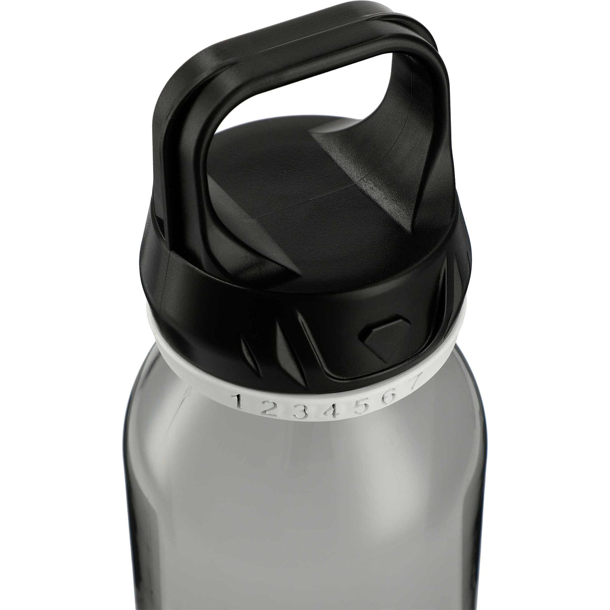 Smart Tritan Bottle with Hydration Counter Lid, 22 oz - Smoke - Photo