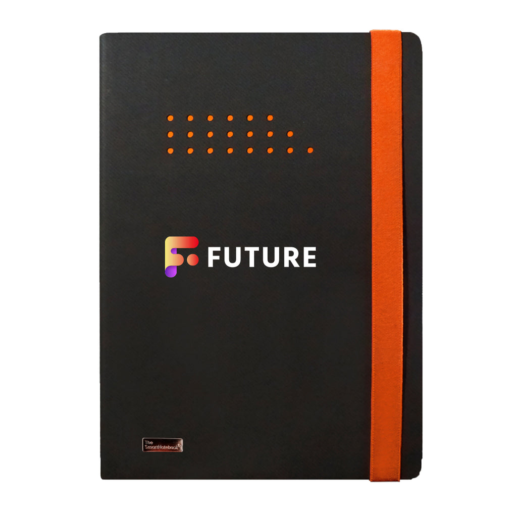 SmartNotebook, Smart Flex - Black With Orange - 4CP