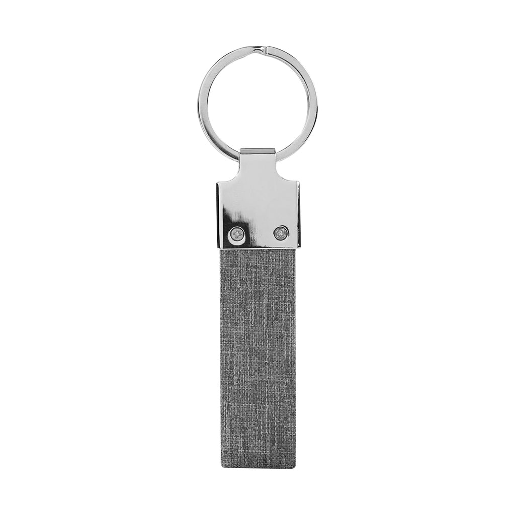 Smith Key Tag in Recycled PET - Gray - Back