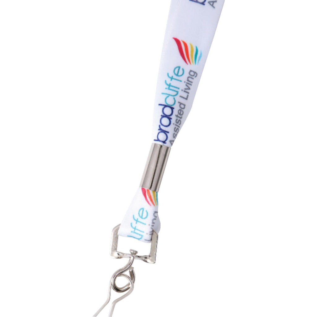 Smooth Finish Lanyard with Swivel Hook, 3/4 Inch Wide Sublimation - Sublimation - Photo