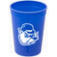 Smooth-Sided Plastic Stadium Cup, 12 oz - Blue - Front