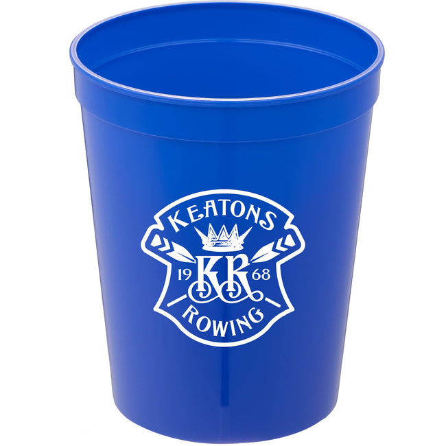 Smooth-Sided Plastic Stadium Cup, 16 oz