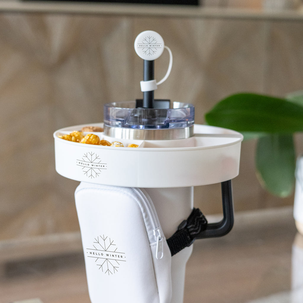 Snack and Go Gift Set, Intrepid - White - Lifestyle_Silkscreen
