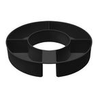 Snack Bowl for the Intrepid Tumbler - Black - Front