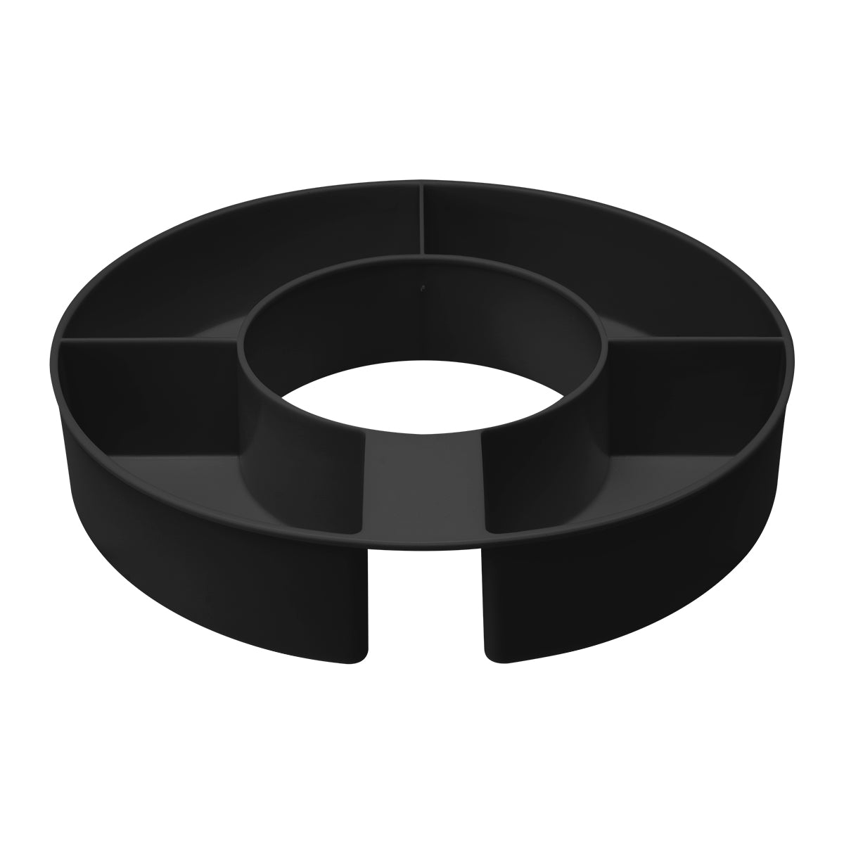 Snack Bowl for the Intrepid Tumbler - Black - Front